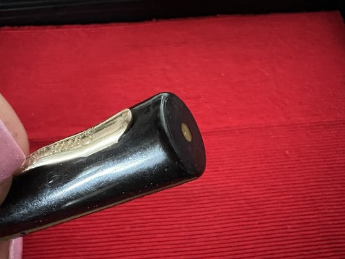 Sheaffer ’S Pen Fountain Pen Celluloid Black Lever Vintage '30 Marking
