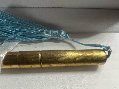 🔴 Penna stilografica ottone leva funziona e SCRIVE vintage del 1920