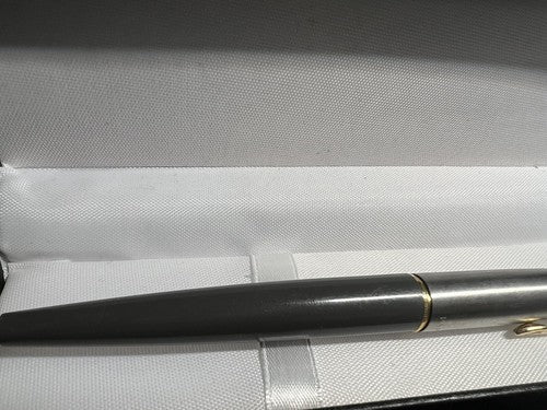 Parker Stylo-Plume Stylo à Plume Gris Corps Allongée à Cartouche Écrit Vintage