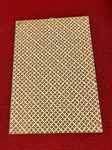 🔴 Attestato MERITO E CROCE guerra Italia Germania 1966 quadro timbri ORIGINALE