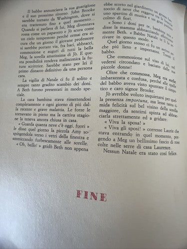 Livre Petites Femmes Alcott Carton de Couleurs L 24 H 32 Vintage