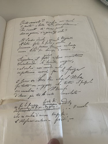 Book Poems By Giosue' Carducci Zanichelli Bologna Vintage 1943