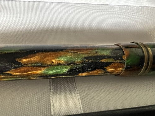 Stylo-Plume Stylo à Plume Marbré Multicolore A Cartouche Écrit Vintage 