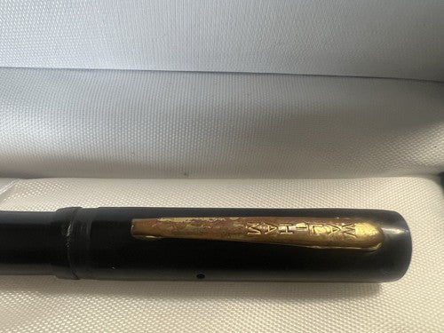 🔴 WALTHAM penna stilografica celluloide a leva SCRIVE vintage del 1930