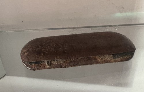 🔴 OCCHIALI teatrali di scena con custodia in metallo inizi 900 vintage