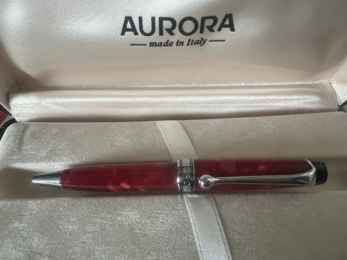 Stylo Bille Aurora Optima Auroloïde Mini Edition Limitedée Feu 11 cm 