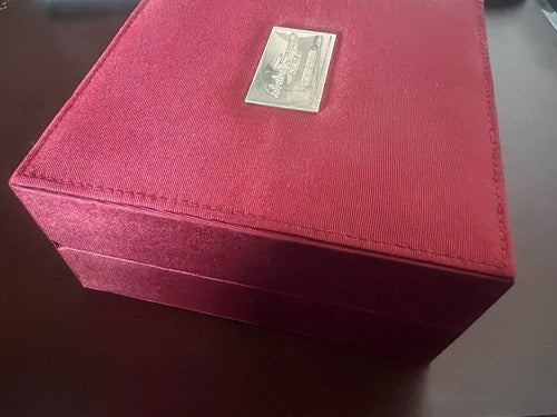 Salvatore Ferragamo Etui Lunettes Etui De Tissu Rouge