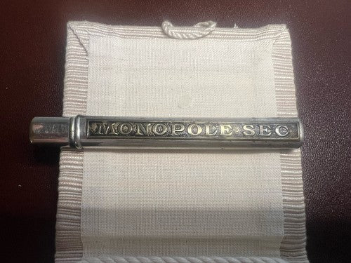 Control Knobs Pencil Mechanical Antique Metal Chiselled Belle Époque 1880