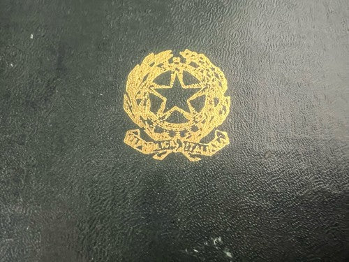 🔴 CAVALIERE scatola medaglia onorificenza custodia astuccio cofanetto N.1