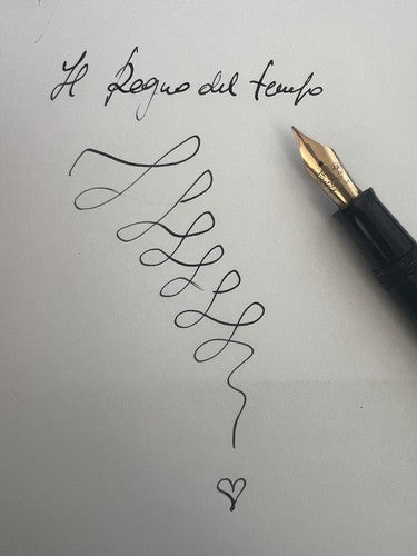 AURORA Fountain Pen Novum Original Nib 14K Gold Writes Vintage '33