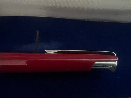 Aurora Stylo-Plume Sphère Automatique Rouge Écrit Avec Trousse Vintage 