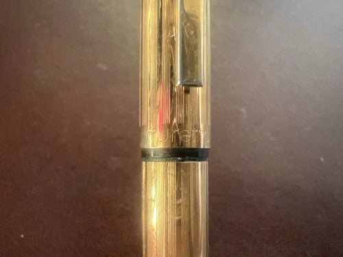 Auretta Stylo-Plume Sphère par Aurora Doré Italie Écrit Vintage Années 1970 A