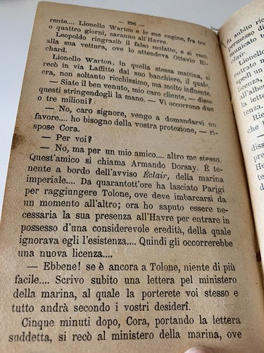 🔴 Book JUSTICE OF CORA Montepin Milan antique 1906 