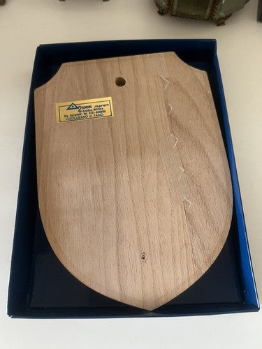 🔴 Military Crest REP RIFORNIMENTI VENEZIA E MESTRE vintage wood metal shield 