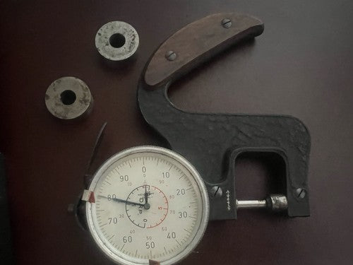🔴 KEILPART manual wood thickness gauge with case 