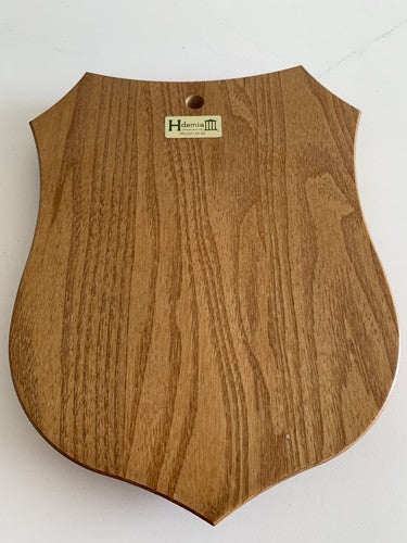 🔴 MILITARY CREST wooden shield 3 Cerimant Maintenance Supply Center 