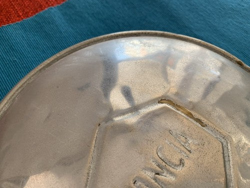 🔴 LANCIA coppa ruota metallo vintage ORIGINALE per auto automobile