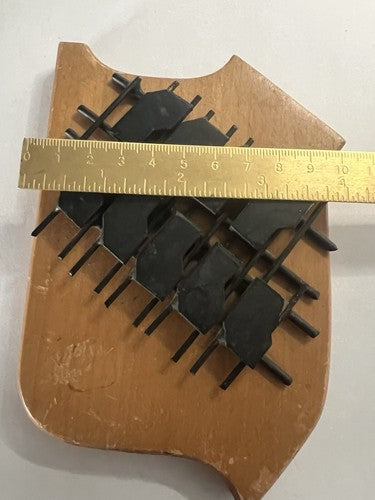 🔴 Crest CAVALLERIA TRUPPE MECCANIZZATA CORAZZATA scudo legno metallo h 15