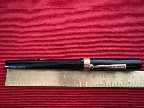 Diamond Medal Stylo-Plume Stylo à Plume Levier Or Écrit Vintage 1930 