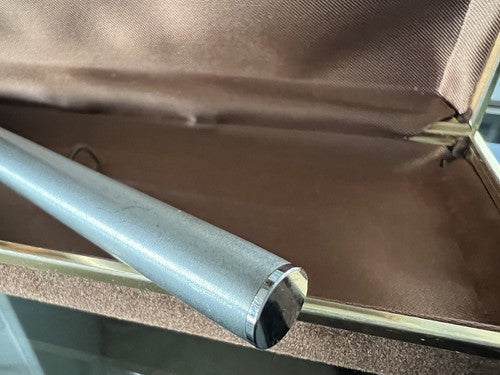Norex Stylo-Plume Stylo à Plume Satin Chrome Cartouche Écrit Vintage