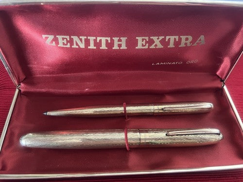 ZENITH Füllfederhalter EXTRA Goldfeder Vintage Druckbleistift 