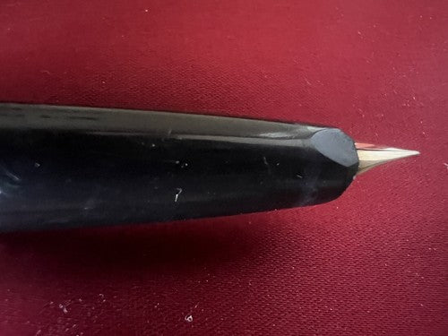 AURORA 9KT Gold Fountain Pen Magic Reserve GL Gold Nib F Warranty 