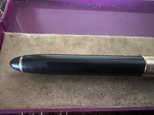 🔴 PEN CO penna stilografica pennino a diamante ORO 14 kt vintage Penco B
