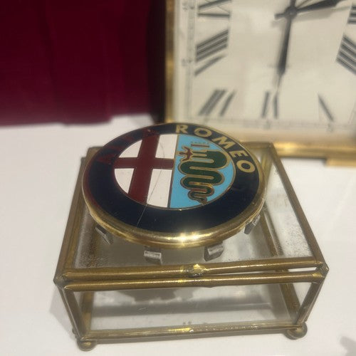 Original Alfa Romeo Alfetta Wappen-Emblem-Logo-Plakette 