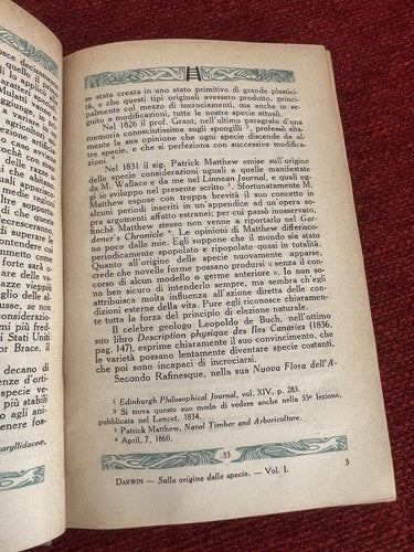 Livres Darwin Institut Éditorial Italien Milano, 2 Volumes Complets
