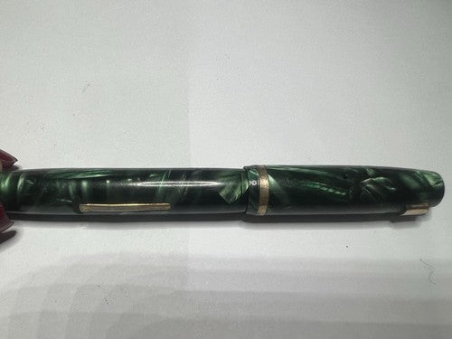Eversharp Stylo-Plume Stylo à Plume Celluloid Levier Oxford Vintage Écrit '30 