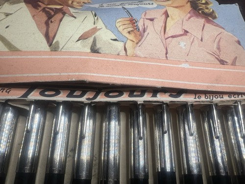 Toujours Pens Stylos-Plumes A Piston Jamais Utilisé Lot 10 Vintage-Stifte 1950 