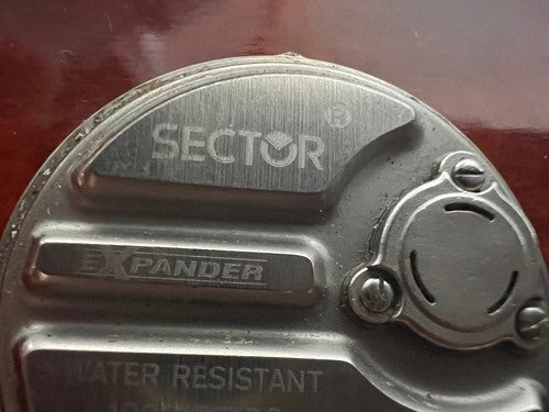 🔴 SECTOR fondello orologio expander EXP 303 in acciaio