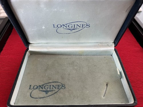 🔴 LONGINES box scatola orologio T5 cofanetto astuccio custodia ORIGINALE 1940