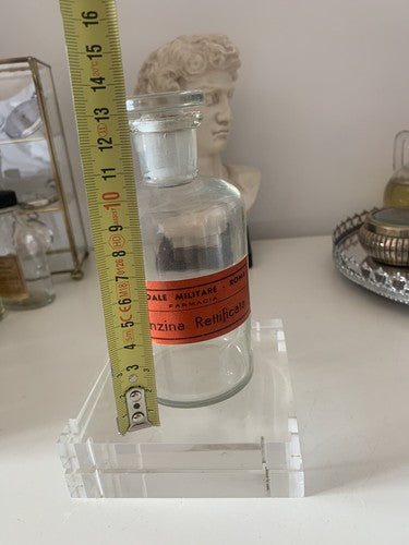 Bottle Glass Flagon Medical Laboratory Vintage Collectible