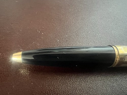 🔴 BALLOGRAF penna sfera EPOCA pulsante a scatto inserto nero 3