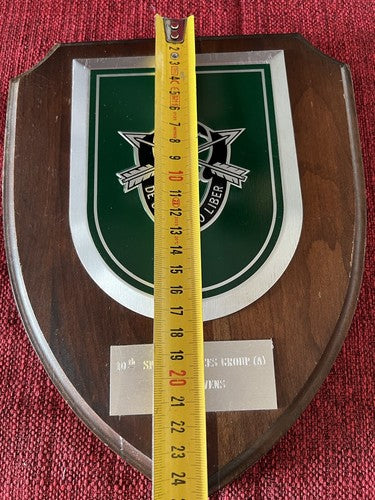 Crest 10TH Special Forces B52 Et Sog Group Oda 31 Vietnam Vintage Rare