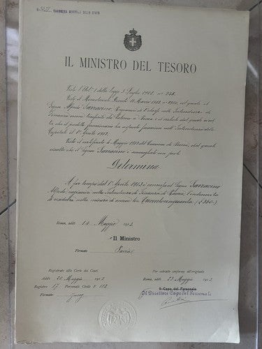 Finanzminister, Aufgabenbereich: Buchhalter, Finanzen, Königreich 1913 