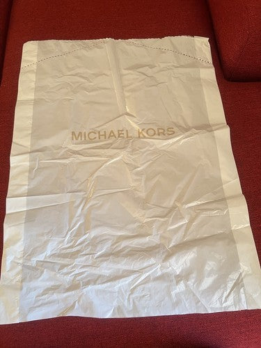 🔴 MICHAEL KORS sacca antipolvere abito borsa in plastica misura 53 h 72 5 PEZZI