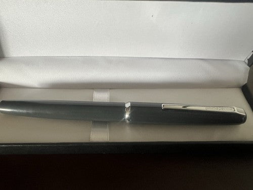 🔴 PELIKAN fountain pen GUNTHER WAGNER Primapenna GRAY vintage cartridges 
