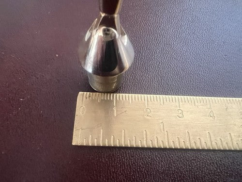 🔴 Kugelschreiberhalter-Schreibtischständer aus Messing im Vintage-Stil 