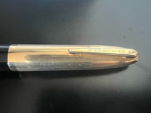 🔴 STILNOVA Füllfederhalter 53 Zelluloid Goldfeder Italienisch 1950 schreibt 