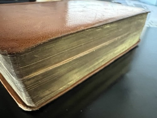 Book Missel Vesperal Romain Leather Flower With Case Lefebure Vintage 47