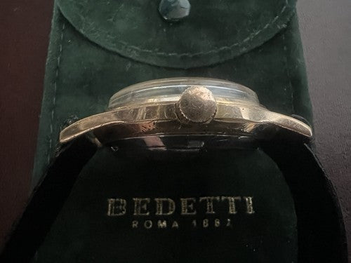 Monvis Montre Automatique pour Hommes 35,5 MM Swiss Made Vintage '60