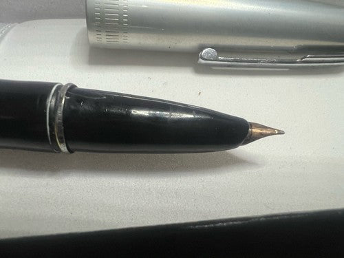 🔴 WATERMAN'S Vintage-Herren-Füllfederhalter aus den 1950er Jahren mit Juwelenhebel SCHREIBT 