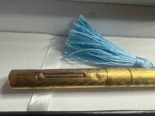 Stylo-Plume Stylo à Plume Laiton Levier Fonctionne Et Écrit Vintage Du 1920
