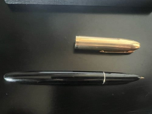 🔴 STILNOVA Füllfederhalter 53 Zelluloid Goldfeder Italienisch 1950 schreibt 