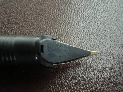 🔴 PELIKAN penna stilografica lacca rosa madreperla pennino M vintage
