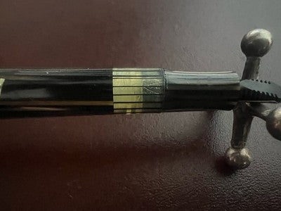 Ero Stylo-Plume Stylo zu Plume Clipper Celluloid oder 14 KT Piston Vintage 