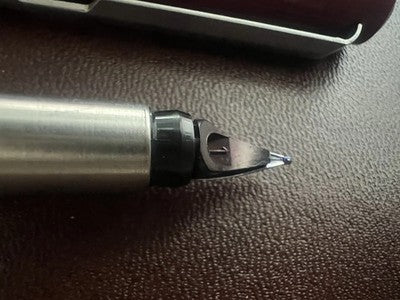 PARKER Bolígrafo Y Pluma Roja Vector Vintage