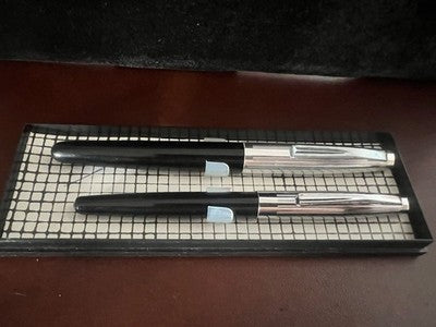 🔴 Penna stilografica pistone e sfera con punta a freccia Design vintage ’60 G